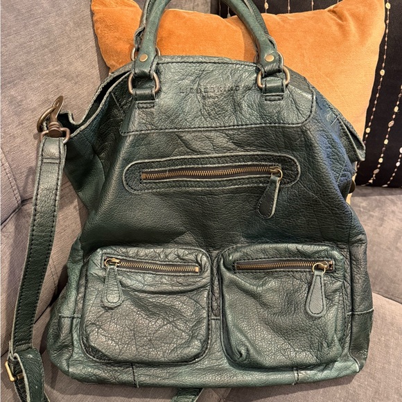 Liebeskind Handbags - Liebeskind Green Leather Women's Bag